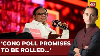 Cong Poll Promises To Be Rolled Out Over 5 Years. Fears Over Fiscal Deficit Unfounded: P Chidambaram