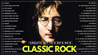 Top 100 Classic Rock Songs Of All Time - Pink Floyd, Eagles, Queen, Def Leppard, Bon Jovi