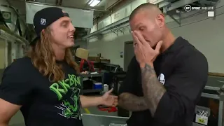 Matt Riddle annoying Randy Orton for 2 minutes