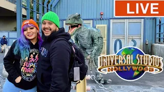 🔴LIVE! Jurassic Park 30th Anniversary Updates at Universal Studios Hollywood