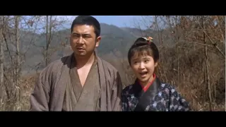 映画公開時 １１歳の小林幸子さん（１９６５年 大映「座頭市二段斬り」より）　劇中歌「山王のお猿さん」