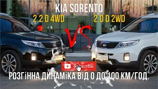 KIA SORENTO 2,2 D 4WD VS 2,0 D 2WD