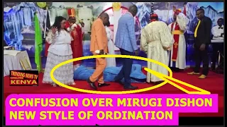 HOW DID IT HAPPEN? "HAVE NEVER SEEN THIS TYPE OF ORDINATION" MIRUGI DISHON LEAVE NETIZENS TALKING🙄🙄