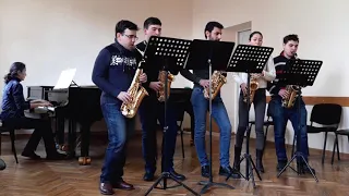 Chattanooga Choo Choo - Saxophone ensemble