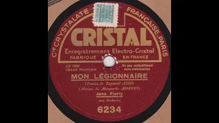 Jane Pierly  " Mon légionnaire "  1936