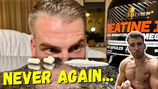 Why I had to stop taking creatine and why I can't ever take it again