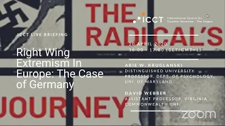 CPL & ICCT Live Briefing - Right Wing Extremism In Europe: Case Studies from Germany
