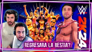 🔴Mi primera vez en WWE2K24 ¿Regresara BESTIAGETTA?