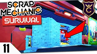 КРУТАЯ БАЗА #11 Scrap Mechanic Survival