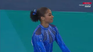 Jordan Chiles (USA) - Floor Exercise - 2023 Pan American Games Women's All-Around Final