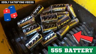 555 Battery vs Shredder