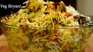 Vegetable Biryani | veg biryani | Step by step Veg biryani recipe