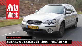 Subaru Outback 2.5i – 2004 – 467.656 km - Klokje Rond