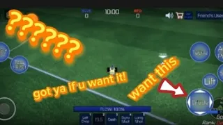 how to get dribble left,right,back in mobile!   in neo soccer league:roblox