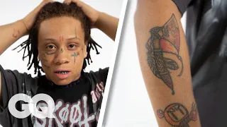 Trippie Redd Breaks Down His Tattoos | GQ