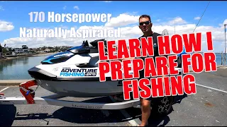 Sea-Doo FISH PRO Sport 170  walk around, plus tips and gear upgrades with Andrew Hill