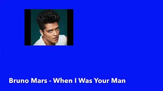 When I Was Your Man [Bruno Mars] - (SingOver: Black Gryph0n) Cover