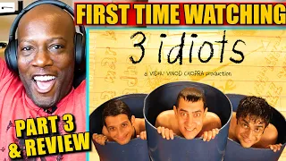 3 IDIOTS Movie Reaction Part 3 & Review! Aamir Khan | Madhavan | Sharman Joshi | Kareena Kapoor