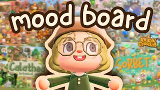 How To Make a MOOD BOARD for your Animal Crossing Island!🌼