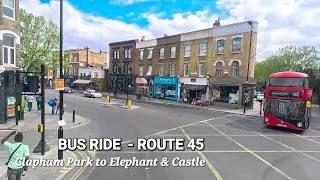 Discovering London's Route 45 | A Double-Decker Bus Adventure