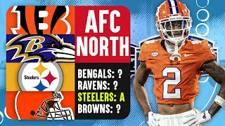 NFL 2024 DRAFT GRADES for Every AFC North Team