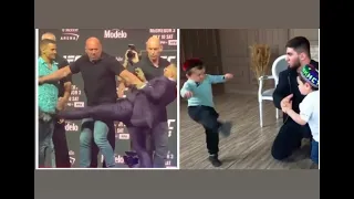 Conor McGregor Copying Mini Khabib