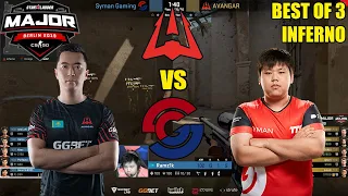 AVANGAR vs SYMAN | HIGHLIGHTS | КАЗАХИ РЕШАЮЩИЙ МАТЧ | STARLADDER MAJOR BERLIN 2019 | #CSGO