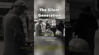 The Silent Generation #history #world #shorts #historical #historyfacts