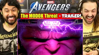 Marvel's AVENGERS - The MODOK Threat TRAILER | PS4 - REACTION! (Story Trailer)