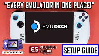 Asus Rog Ally Z1 Extreme Emulation Station Setup Guide EMU DECK