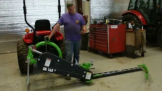 SB 165 Sickle Bar Mower Introduction from Small Farm Innovations