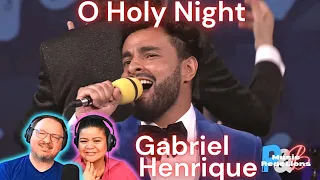 Gabriel Henrique | "O Holy Night" | Live Orchestra Performance | Couples Reaction!