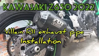 Villain R11 Exhaust Pipe Sound Check/Zero 1 Moto