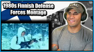 Marine reacts to 1980s Finnish Defense Forces Montage