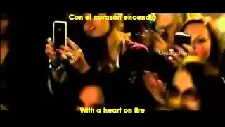 Heart On Fire - Scene LOL Movie - Subtitulado en Español (Lyrics)