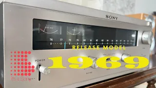 【SONY ST-5000F】ソニー最高級FM専用ヴィンテージチューナー/高精密5連バリコン【1969年モデル】