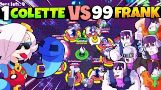 1 Colette vs 99 Frank's! 10 Round Showdown! Who Will Win?!
