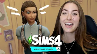 Mijn TIENERJAREN naspelen in De Sims 4: Middelbare School 😍