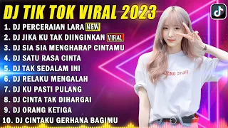 DJ TIKTOK TERBARU 2023 - DJ PERCERAIAN LARA | DJ JIKA KU TAK DIINGINKAN REMIX