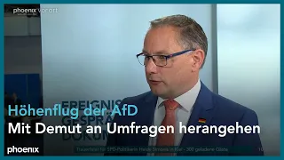 Interview mit Tino Chrupalla beim AfD-Parteitag am 28.07.23