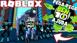 ROBLOX ! - MINIGAME E AJUDA COM BLITZWOLFER E XLR8 NO BEN 10 ARRIVAL OF ALIENS !