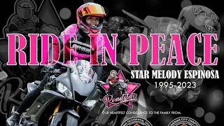 Honouring her memories as The LADY RIDER/ROADSTAR & MOTOR VLOGGER - "STARLA" (Tiktok)