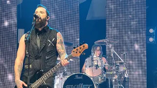 Skillet live at the Palladium in Cologne, Germany,  April 30, 2023