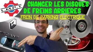 CHANGER LES DISQUES DE FREINS ARRIÈRE AVEC FREIN DE PARKING ELECTRIQUE