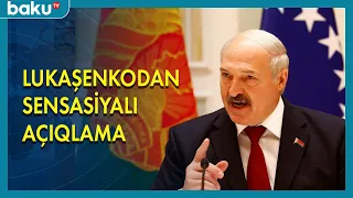 Belarus prezidentindən sensasiyalı açıqlama - BAKU TV