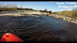 River Tees - An Introduction to Moving Water (Broken Scar to Croft) - 0.7m