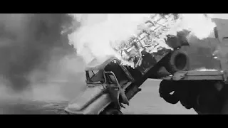 Полуденный паром (1967) - car crash scene