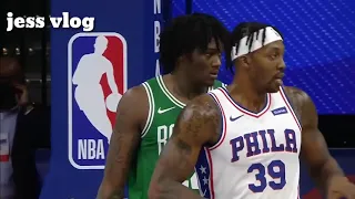 CELTICS vs 76ERS | PRESEASON GAME HIGHLIGHTS | DECEMBER 15 2020 | jessvlog