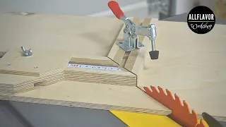 How to Make a Picture Frame Jig | DIY Table Saw Miter Sled