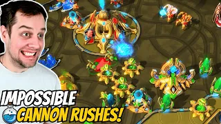 Cannon Rush shouldn't work... BUT IT DOES! | Cannon Rush in Grandmaster #18 StarCraft 2